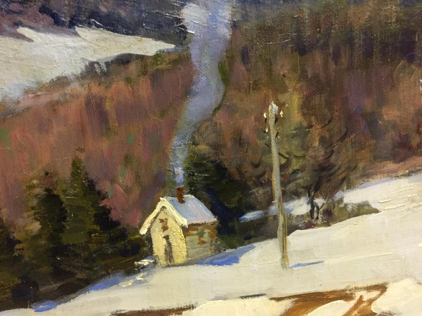 Oil painting On a day off Mikhail Kobylenkov