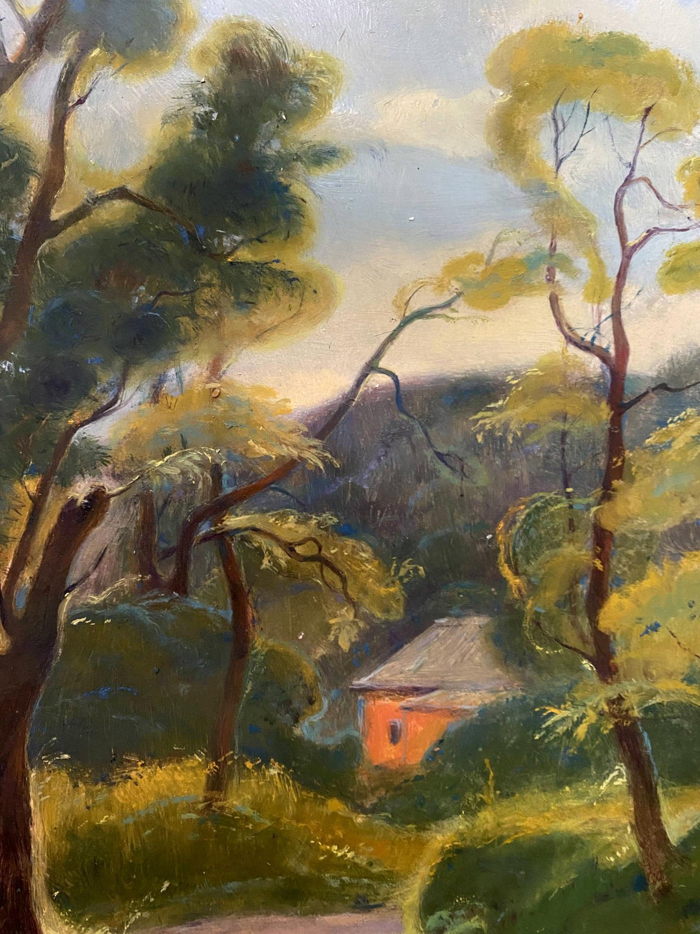 forest painting