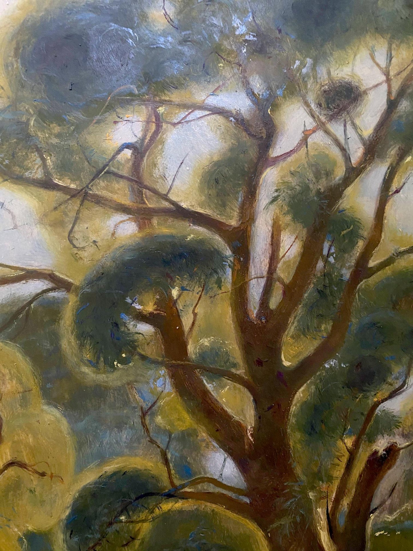 forest painting