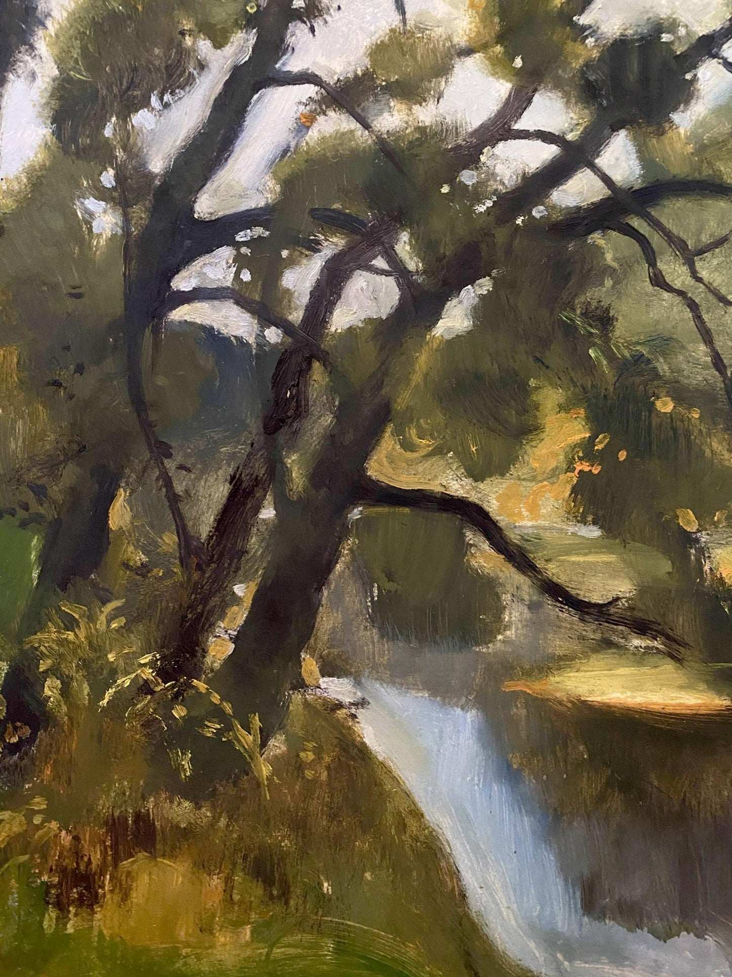 river painting