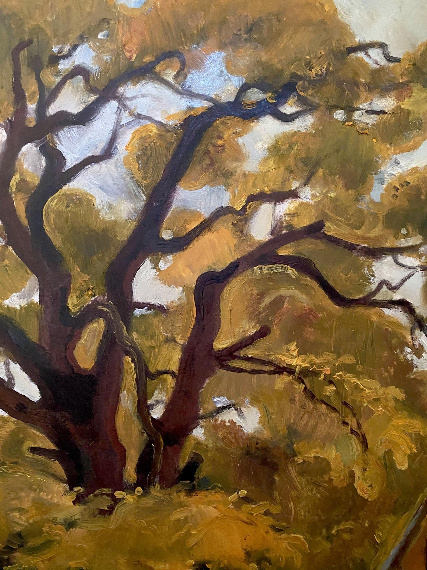 oil autumn art