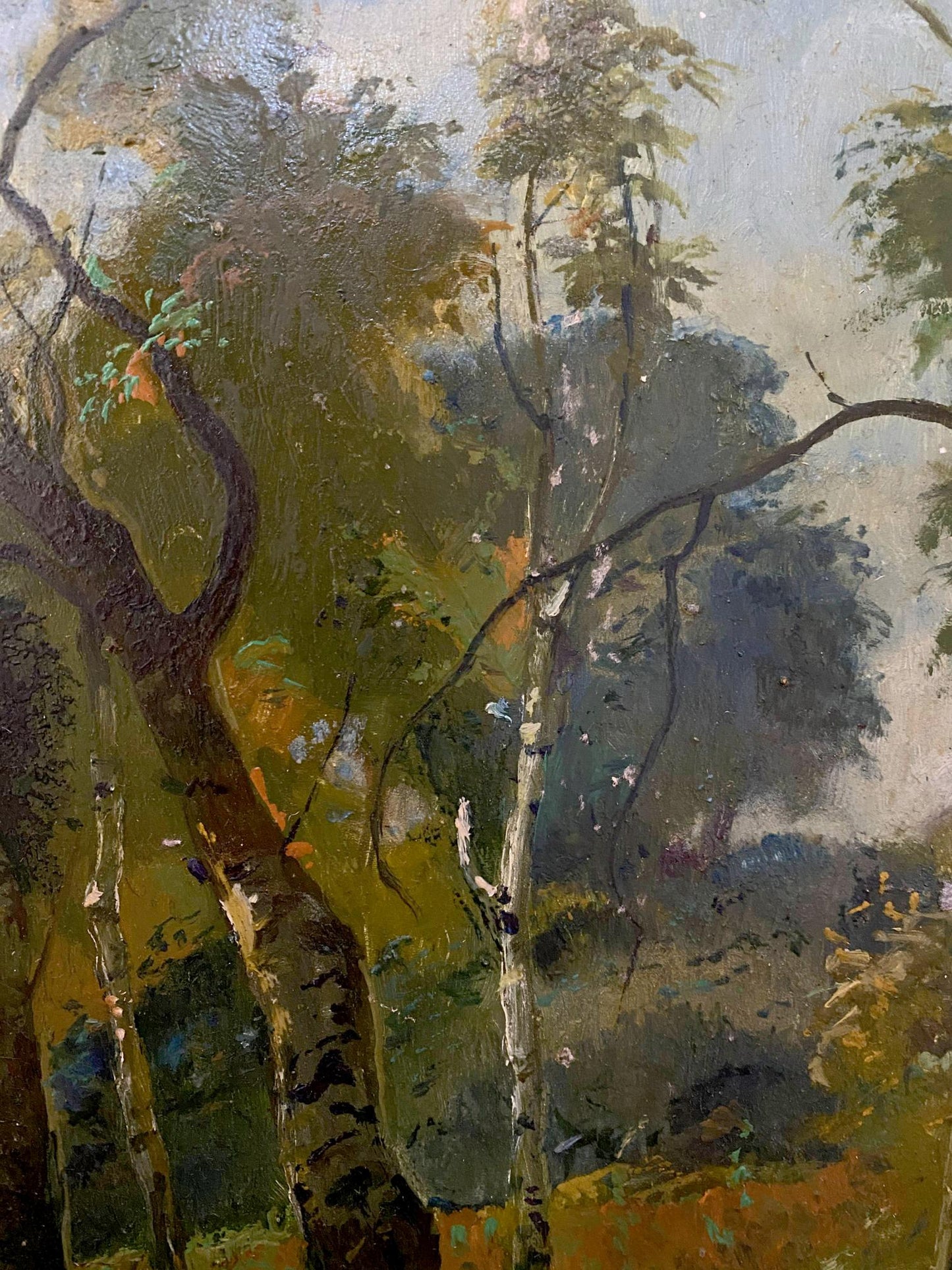 forest painting art