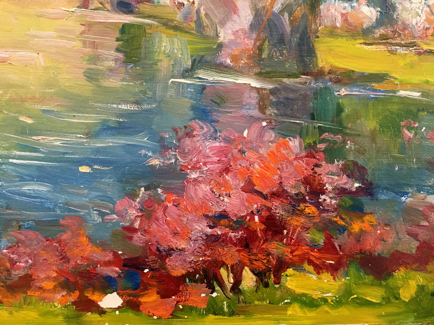 Oil painting Landscape Tsvetkova V. P.