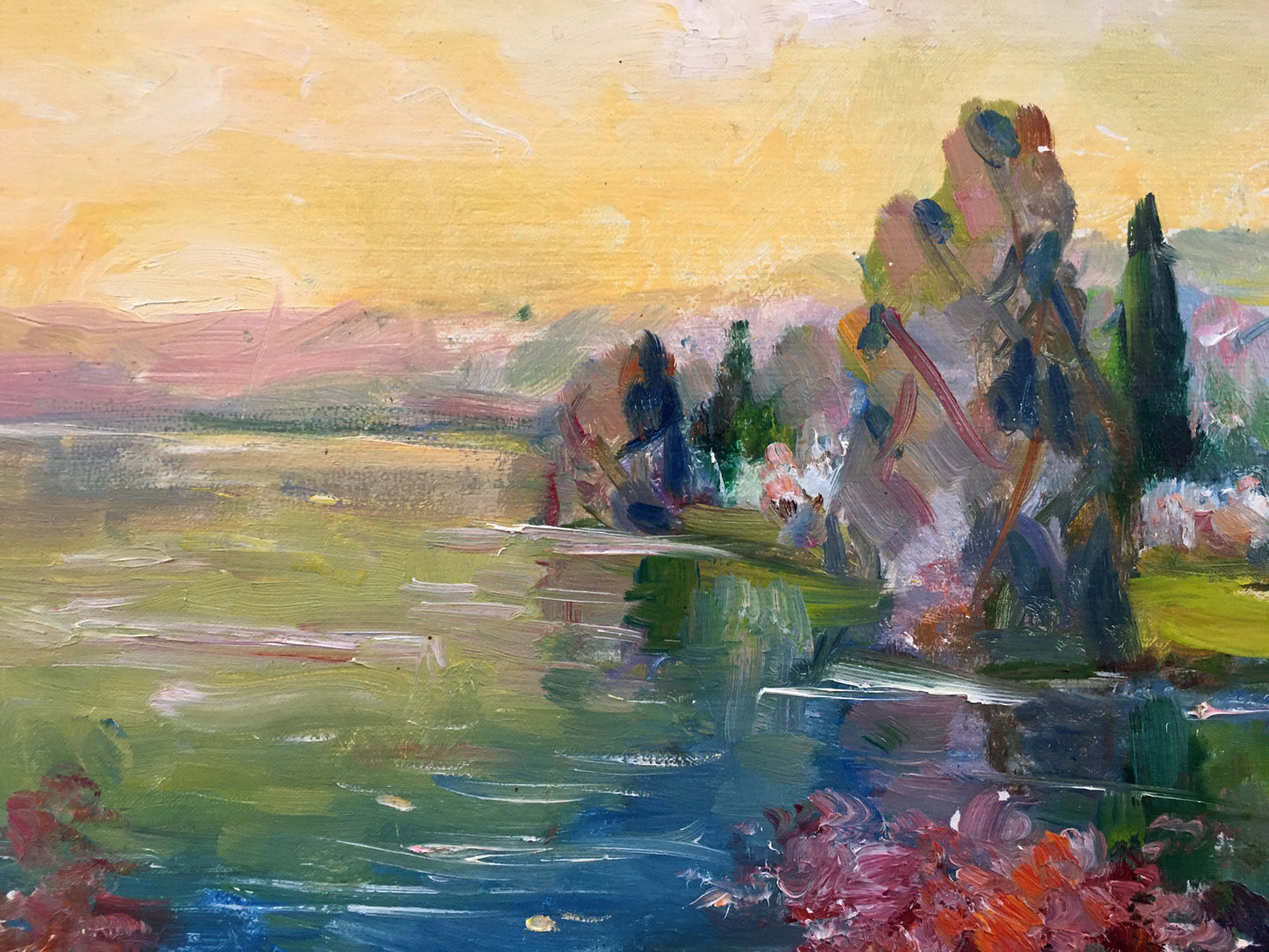Oil painting Landscape Tsvetkova V. P.