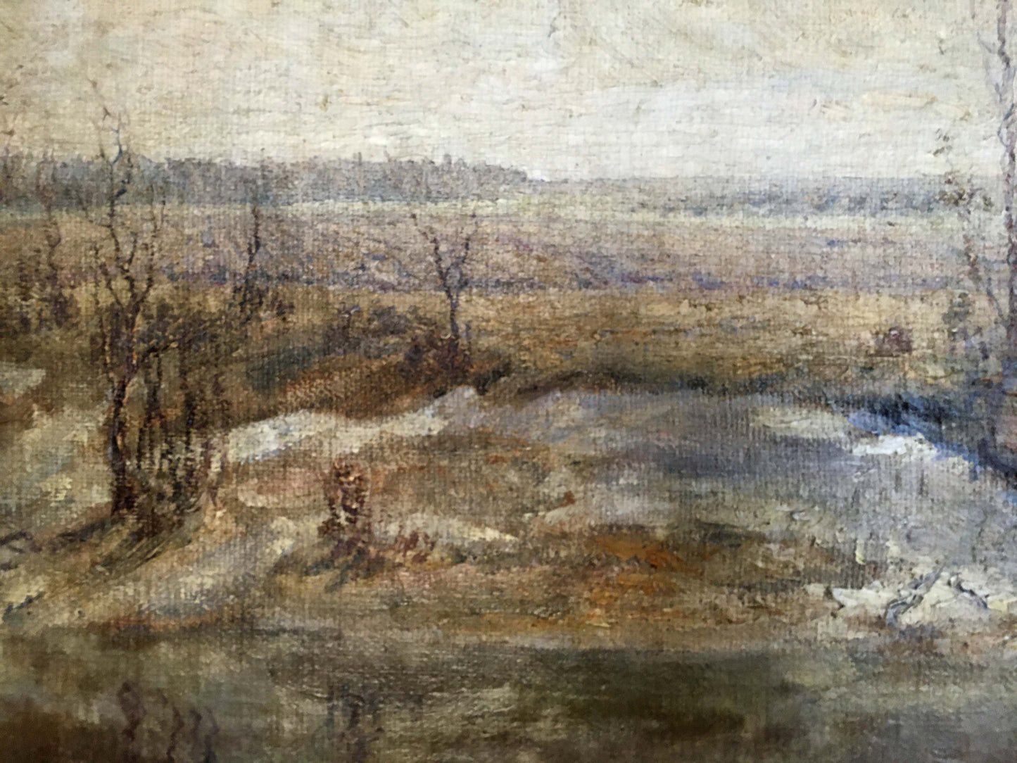 Oil painting Fall has come Popov Alexey Alekseevich