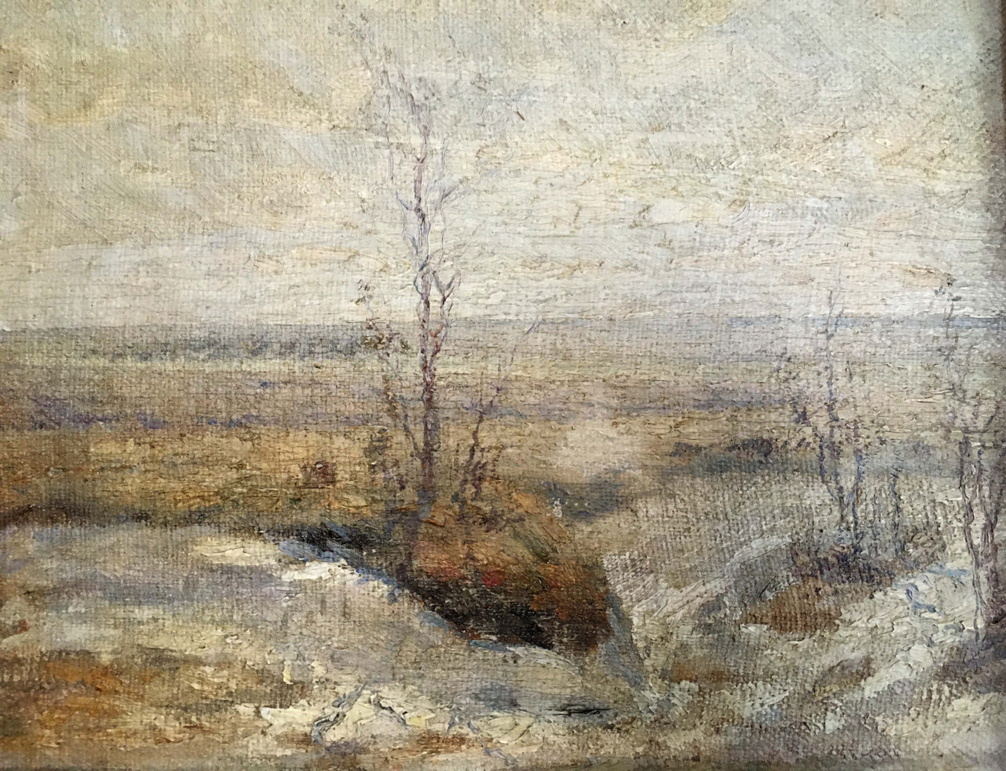 Oil painting Fall has come Popov Alexey Alekseevich