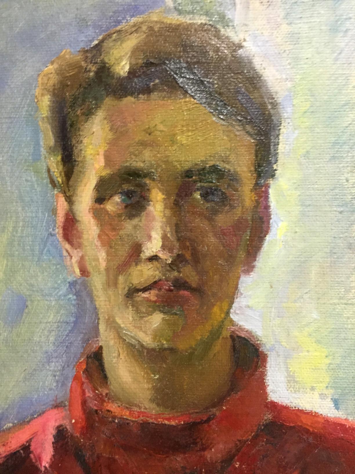 Oil painting Portrait of the artist Zhabinsky Leonid Andreevich