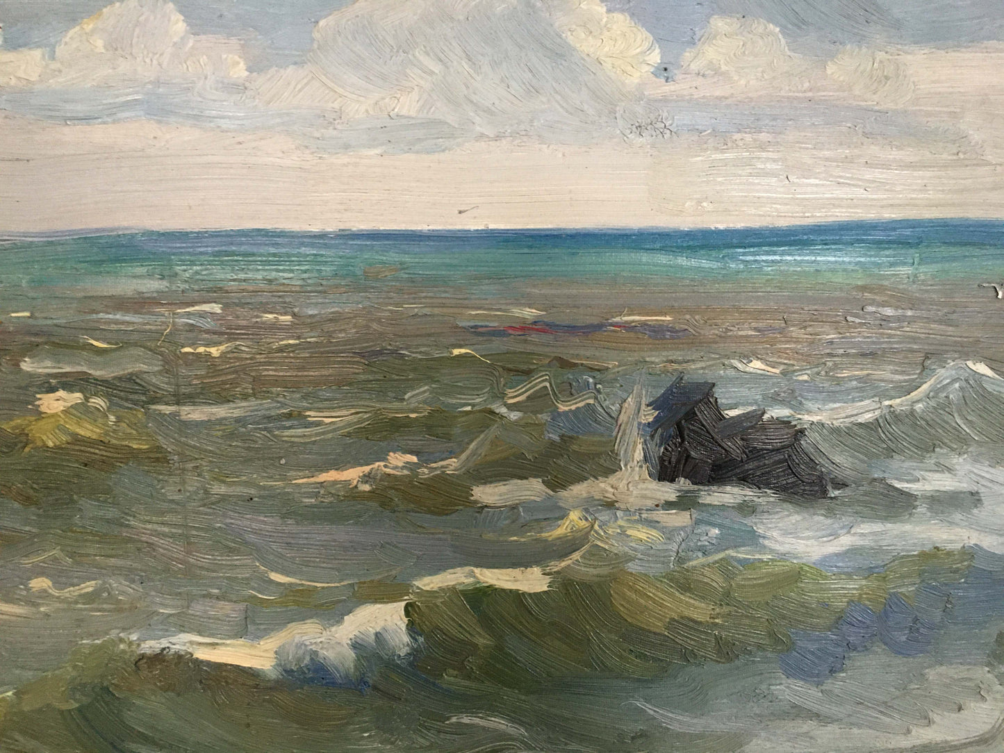 Oil painting Seascape Kolosov Valentin Osipovich
