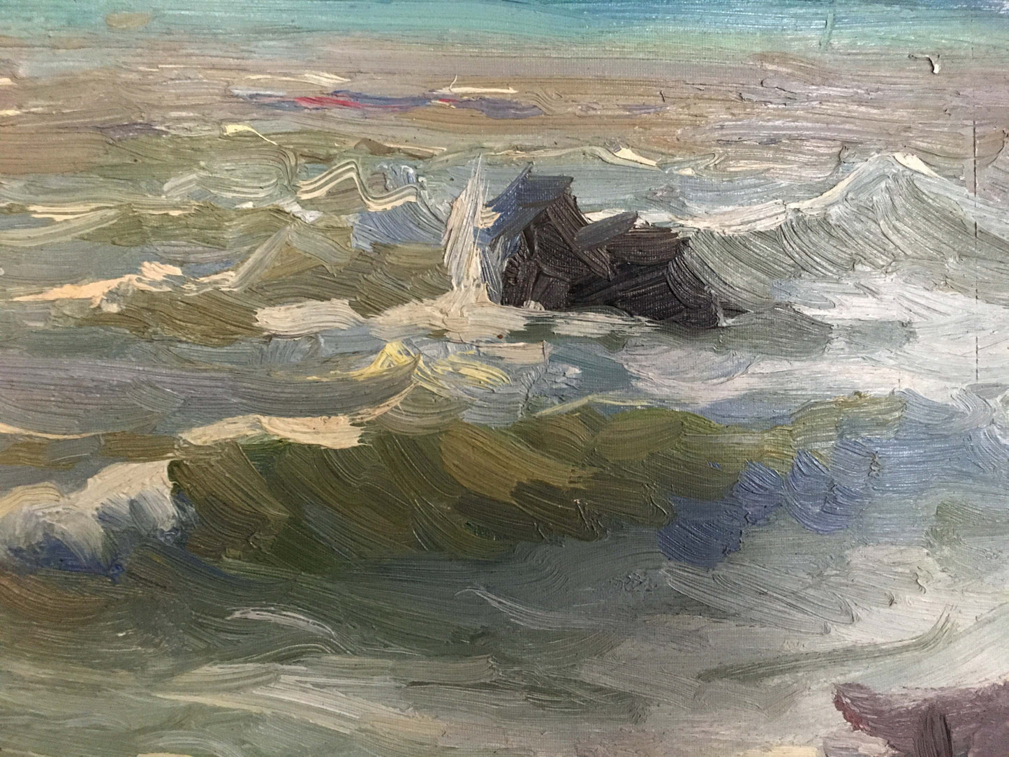 Oil painting Seascape Kolosov Valentin Osipovich