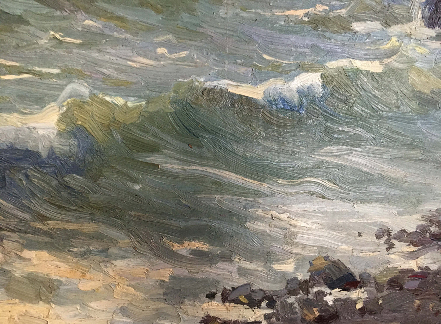 Oil painting Seascape Kolosov Valentin Osipovich
