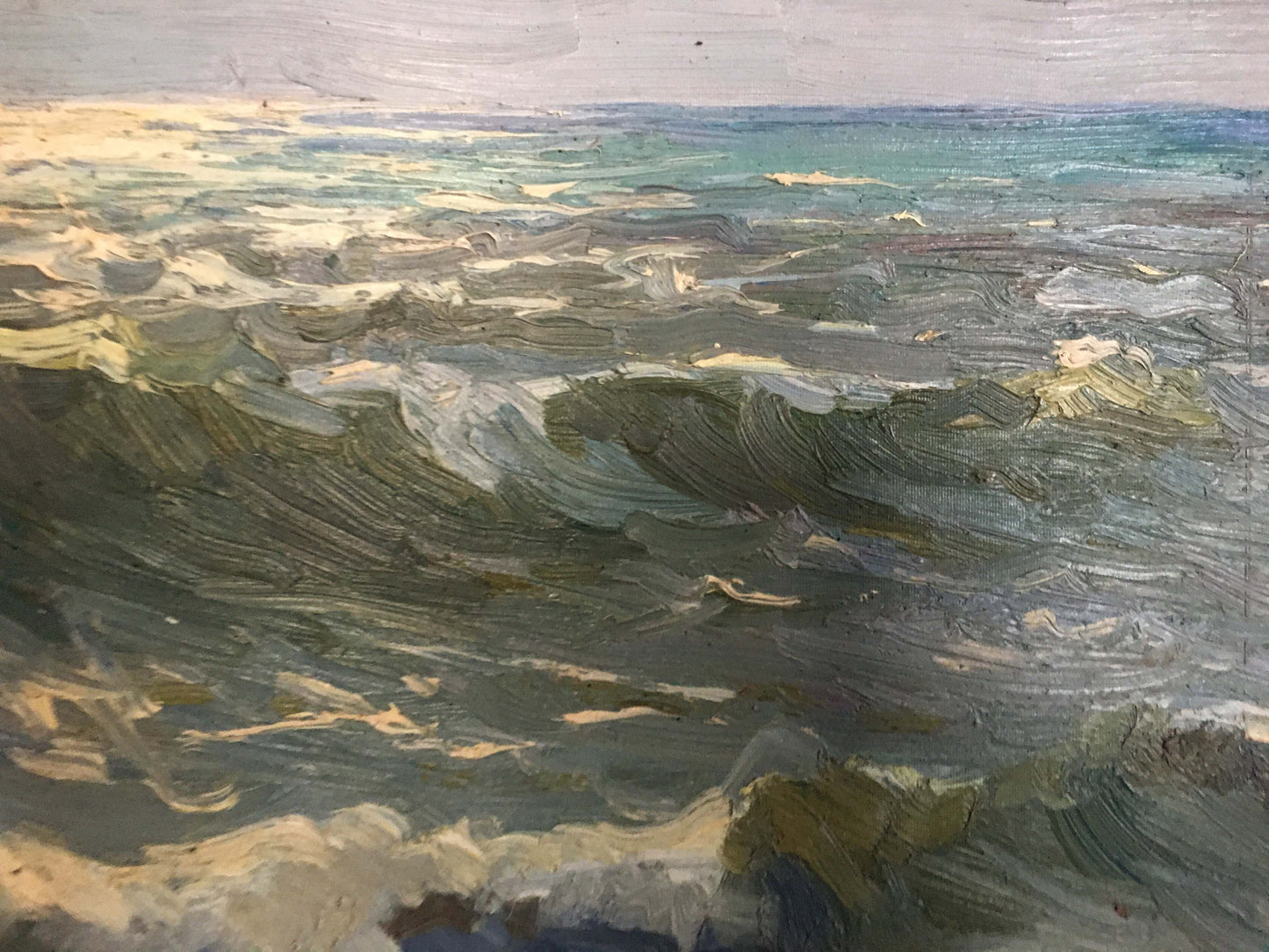 Oil painting Seascape Kolosov Valentin Osipovich