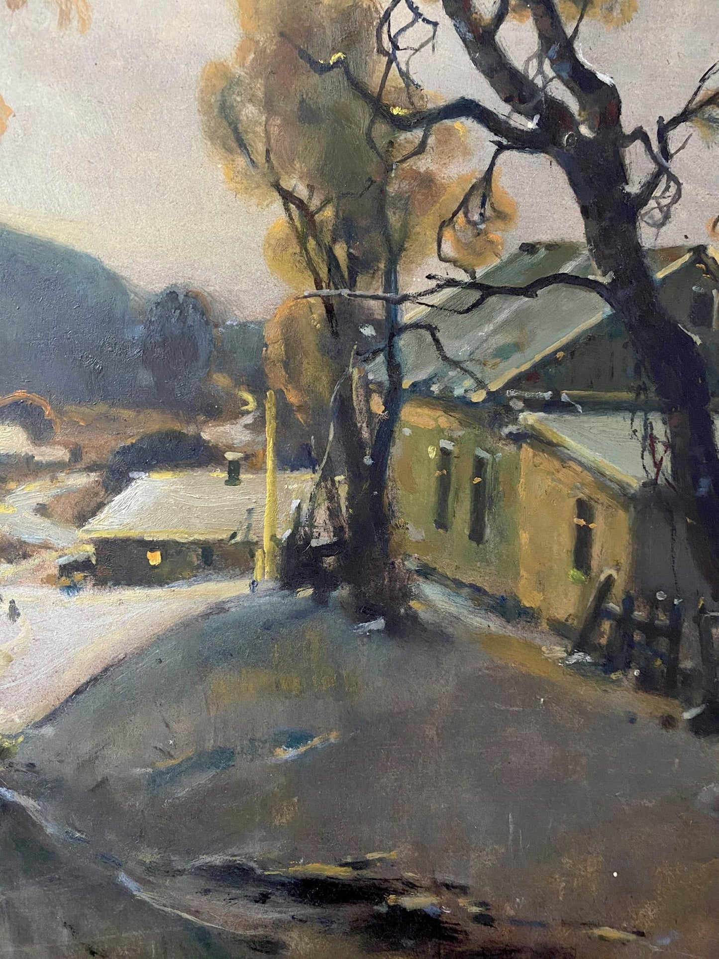 oil village landscape
