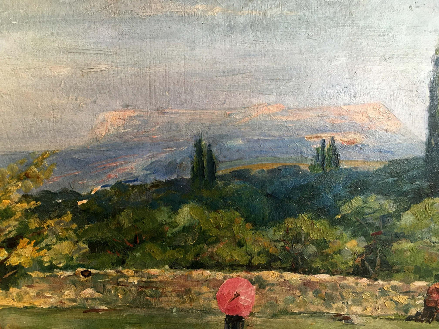Oil painting In the garden Andrey Simor