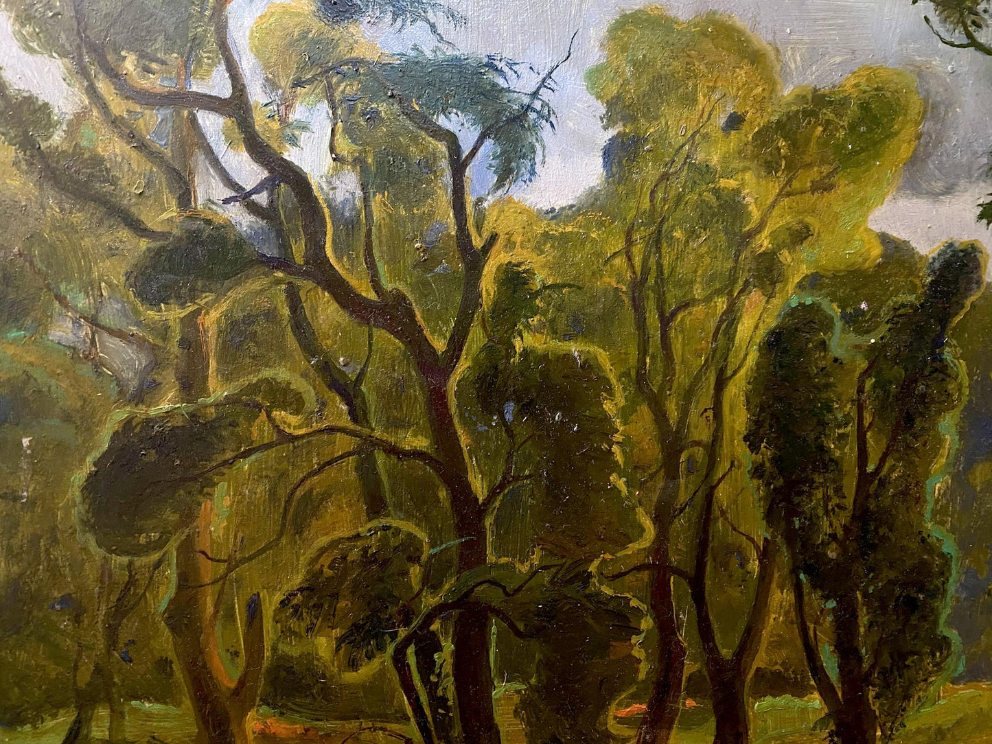 forest painting