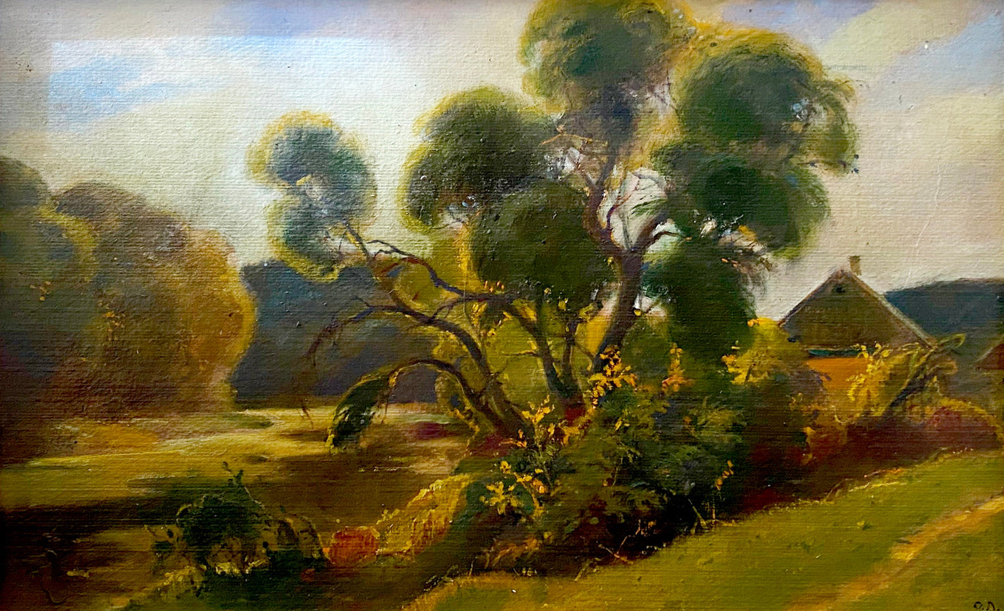 Oil painting Mainly cloudy buy