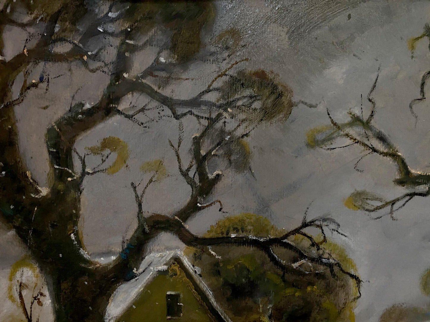 oil winter nature
