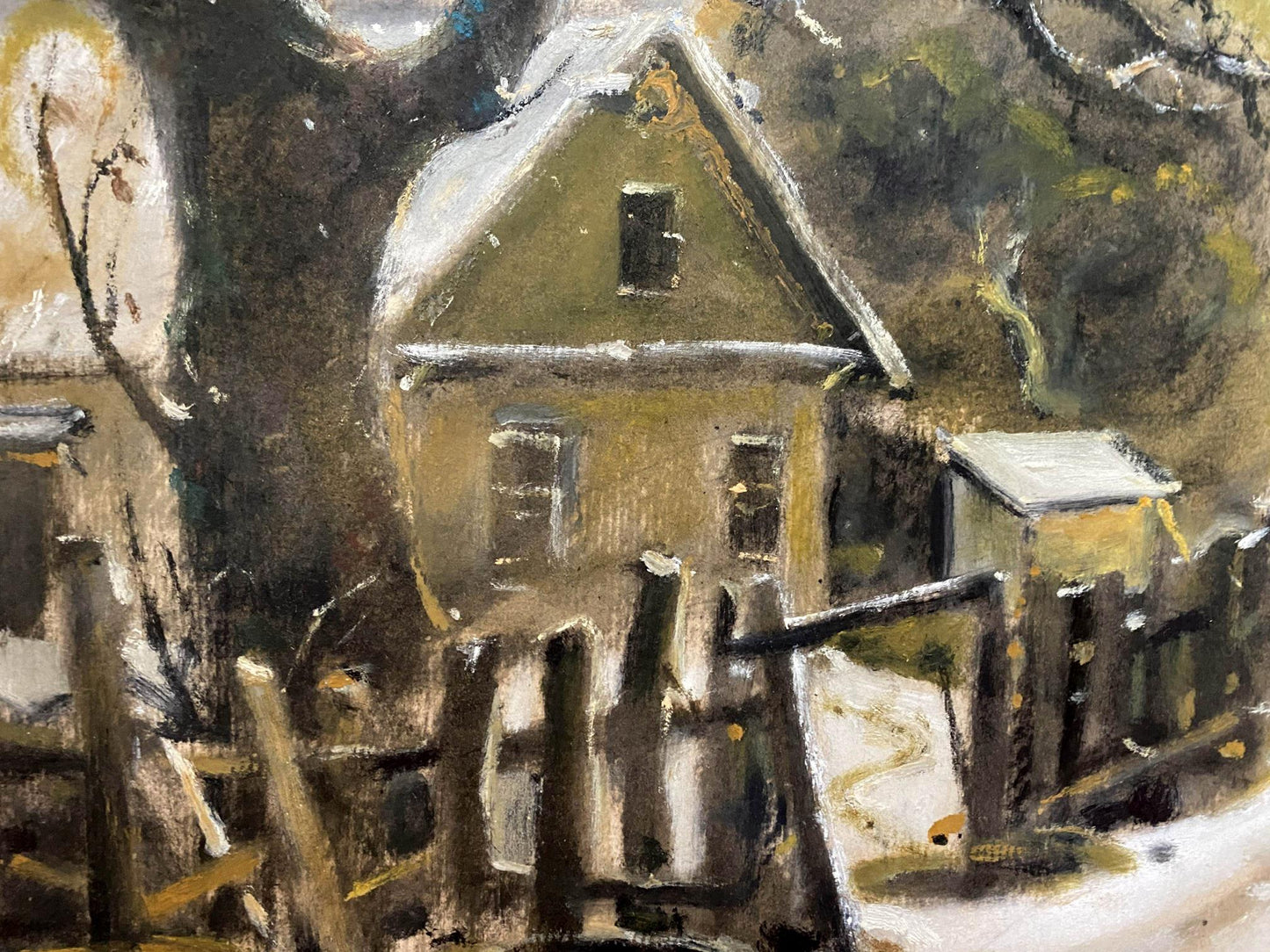 houses painting