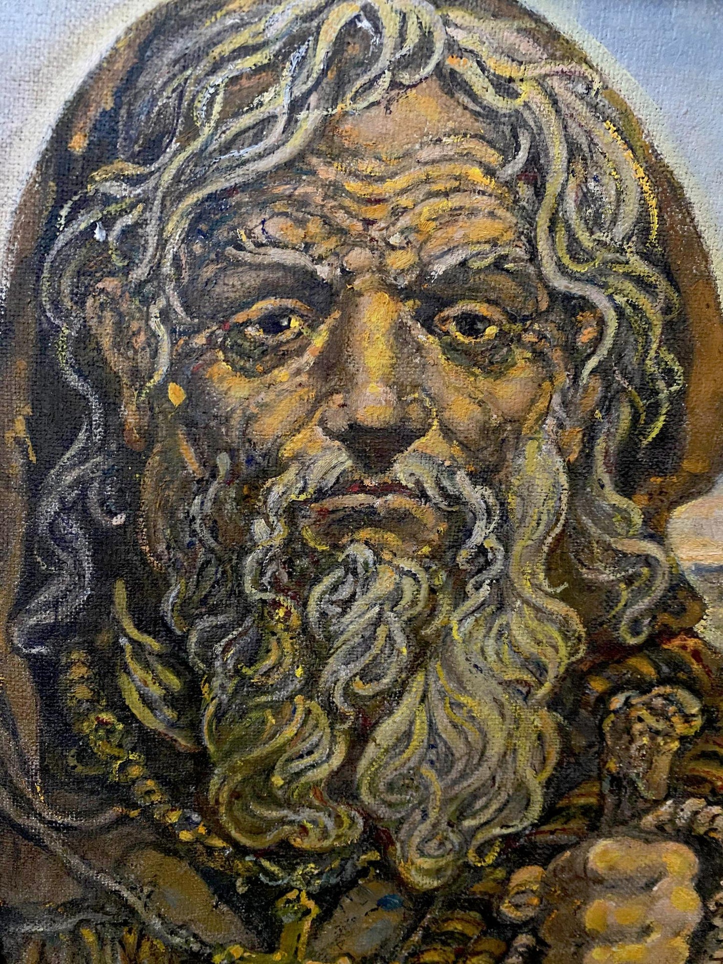 oil portrait art