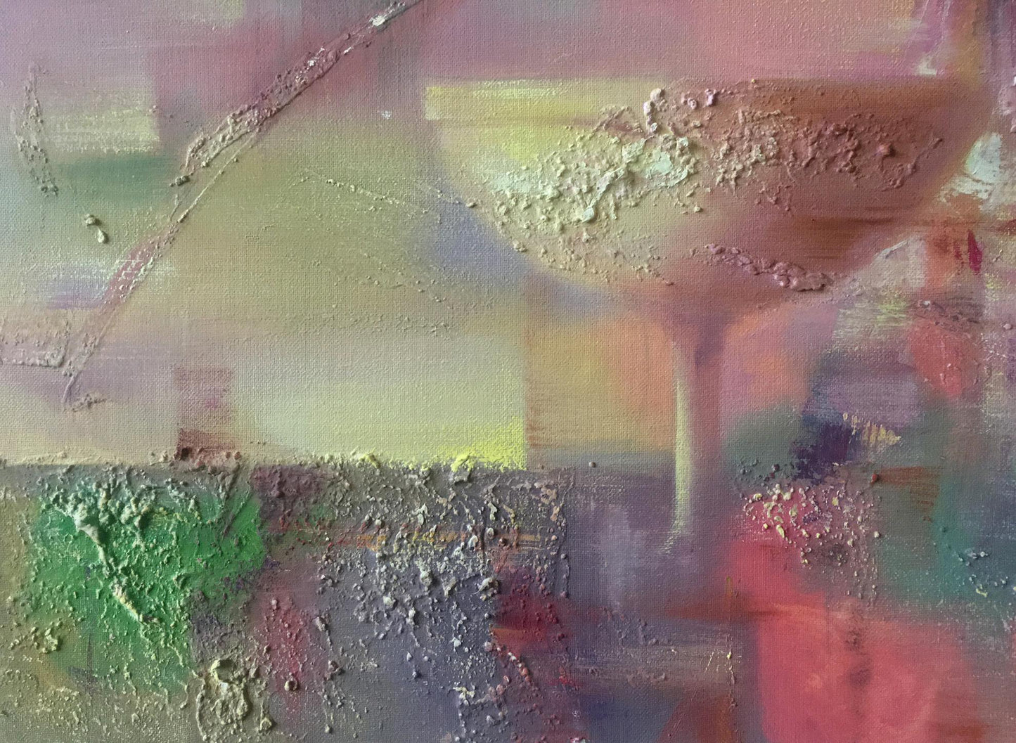 Abstract oil painting Nostalgia Anatoly Tarabanov