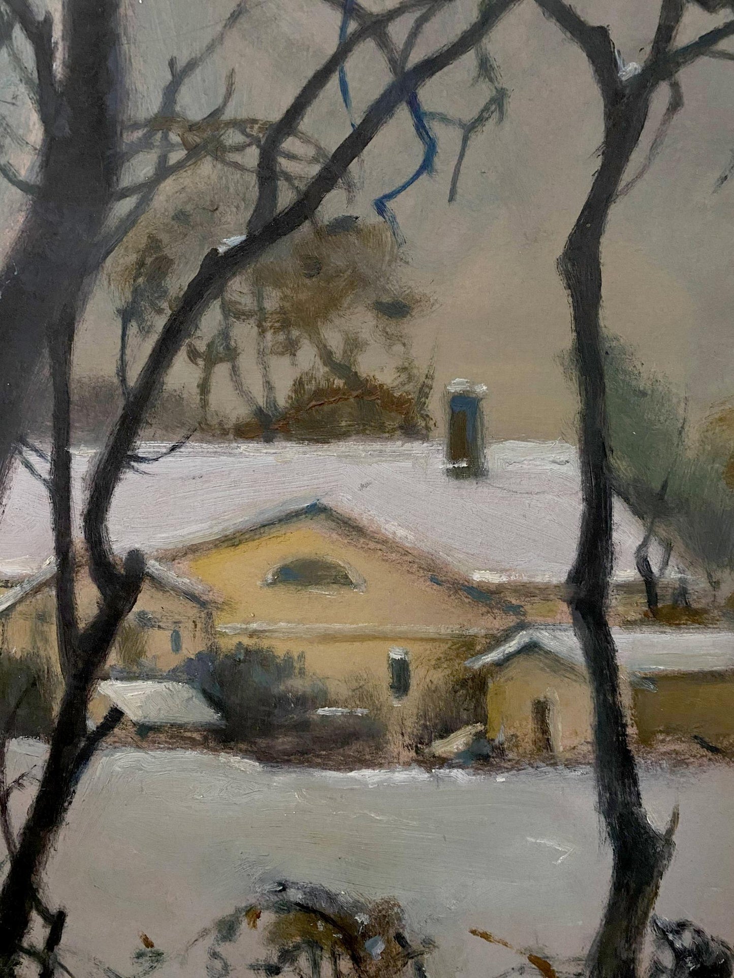 oil houses winter