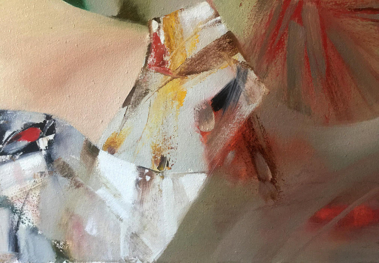 Abstract oil painting Morning Anatoly Tarabanov