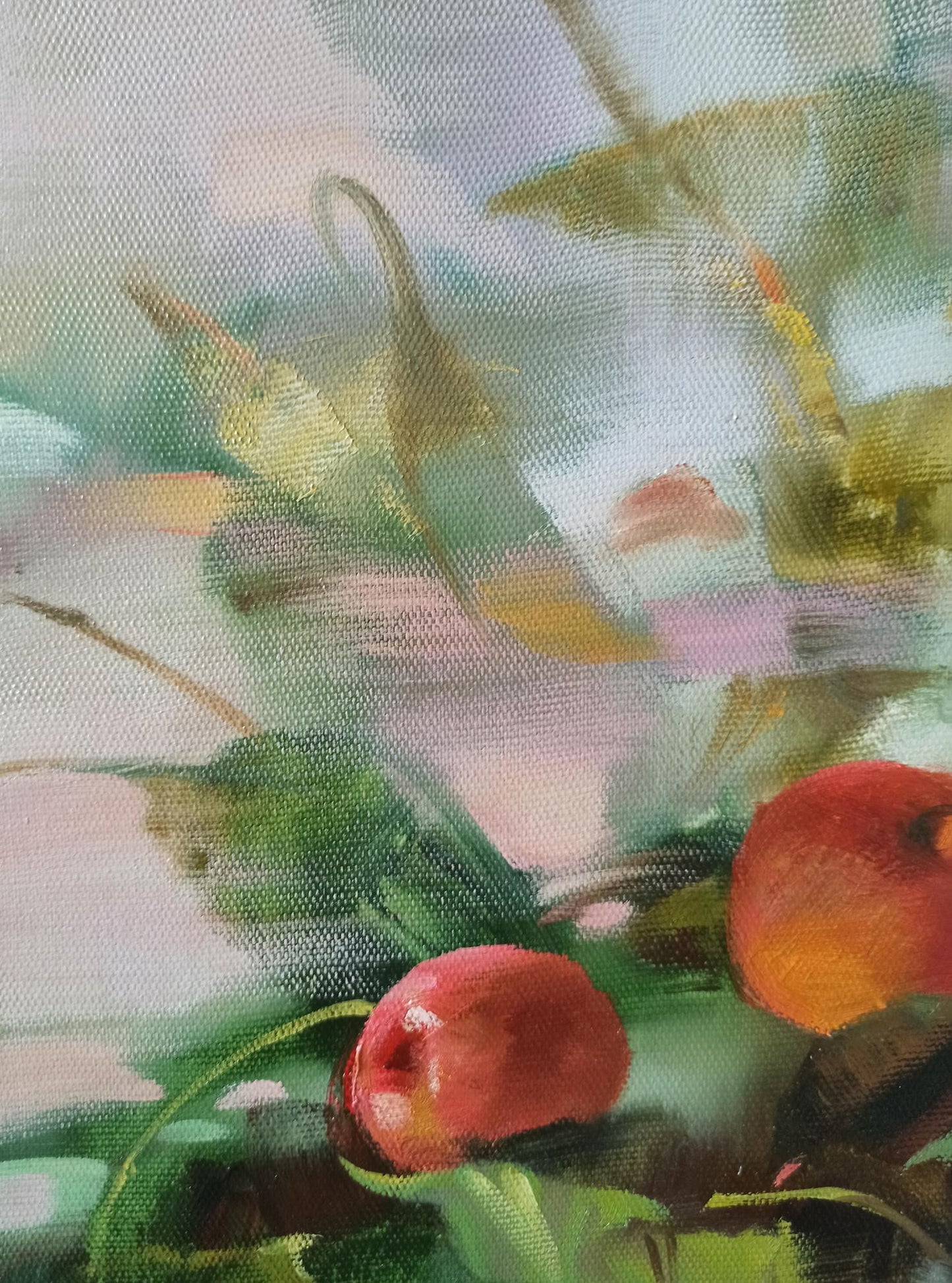 Abstract oil painting