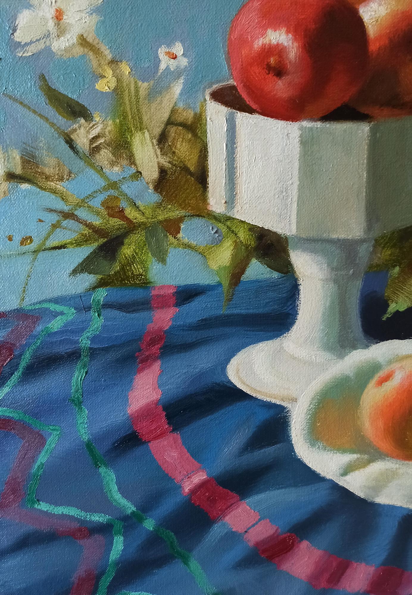 Abstract oil painting Harvest Refreshment Anatoly Tarabanov