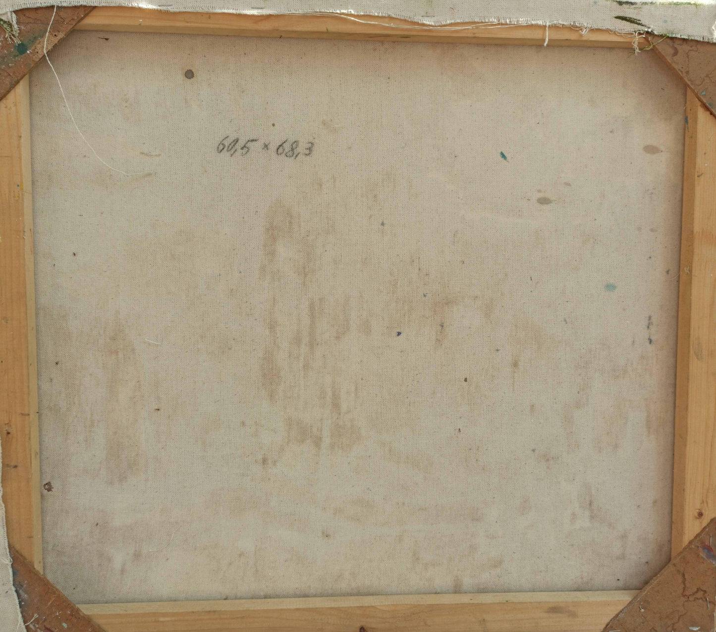 Backdrop of the painting