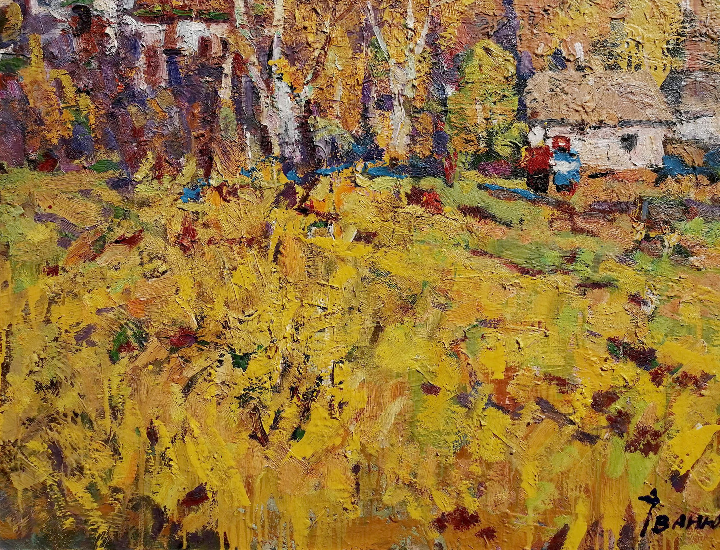 Rural landscape Art