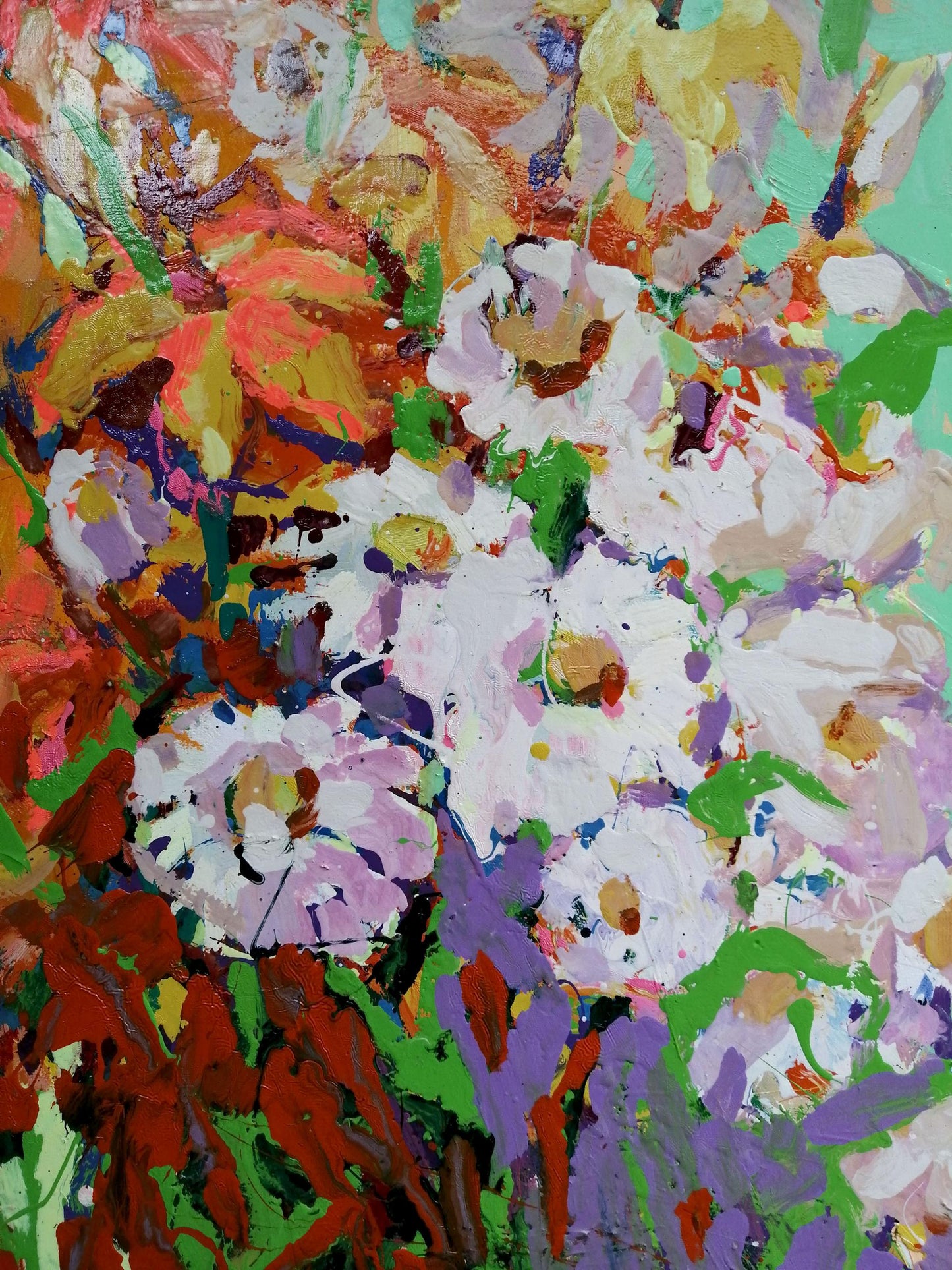 Oil painting nature Ivanyuk Oksana