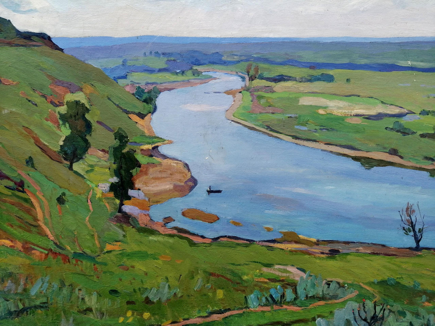 Oil painting It is noon Gantman Moisey Faibovich