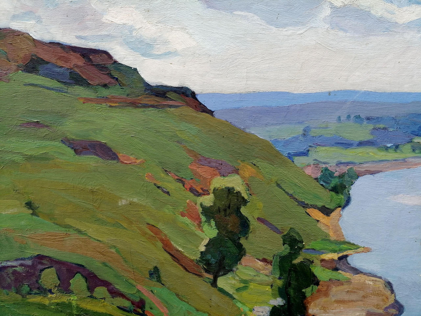 Oil painting It is noon Gantman Moisey Faibovich