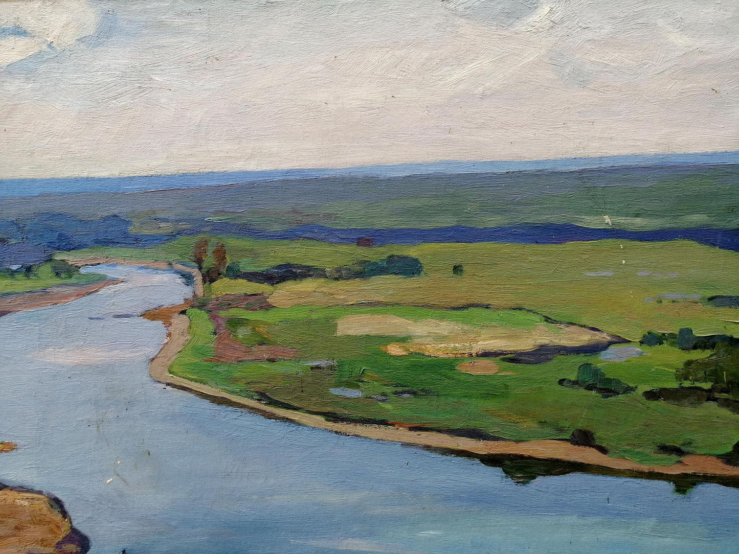 Oil painting It is noon Gantman Moisey Faibovich
