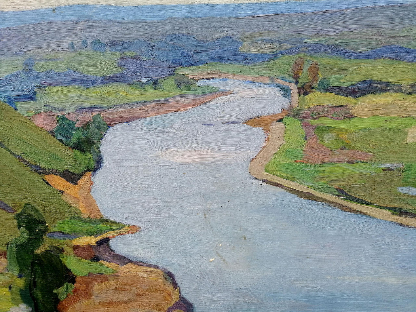 Oil painting It is noon Gantman Moisey Faibovich