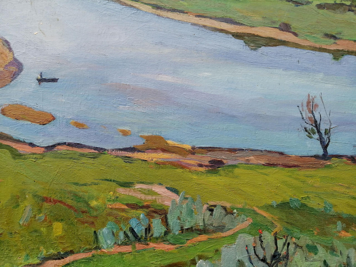 Oil painting It is noon Gantman Moisey Faibovich