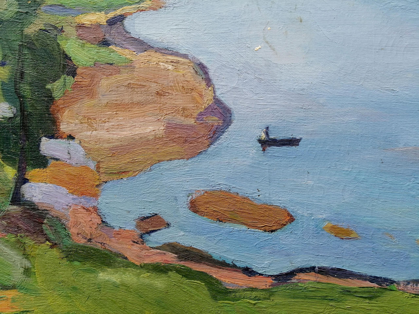 Oil painting It is noon Gantman Moisey Faibovich