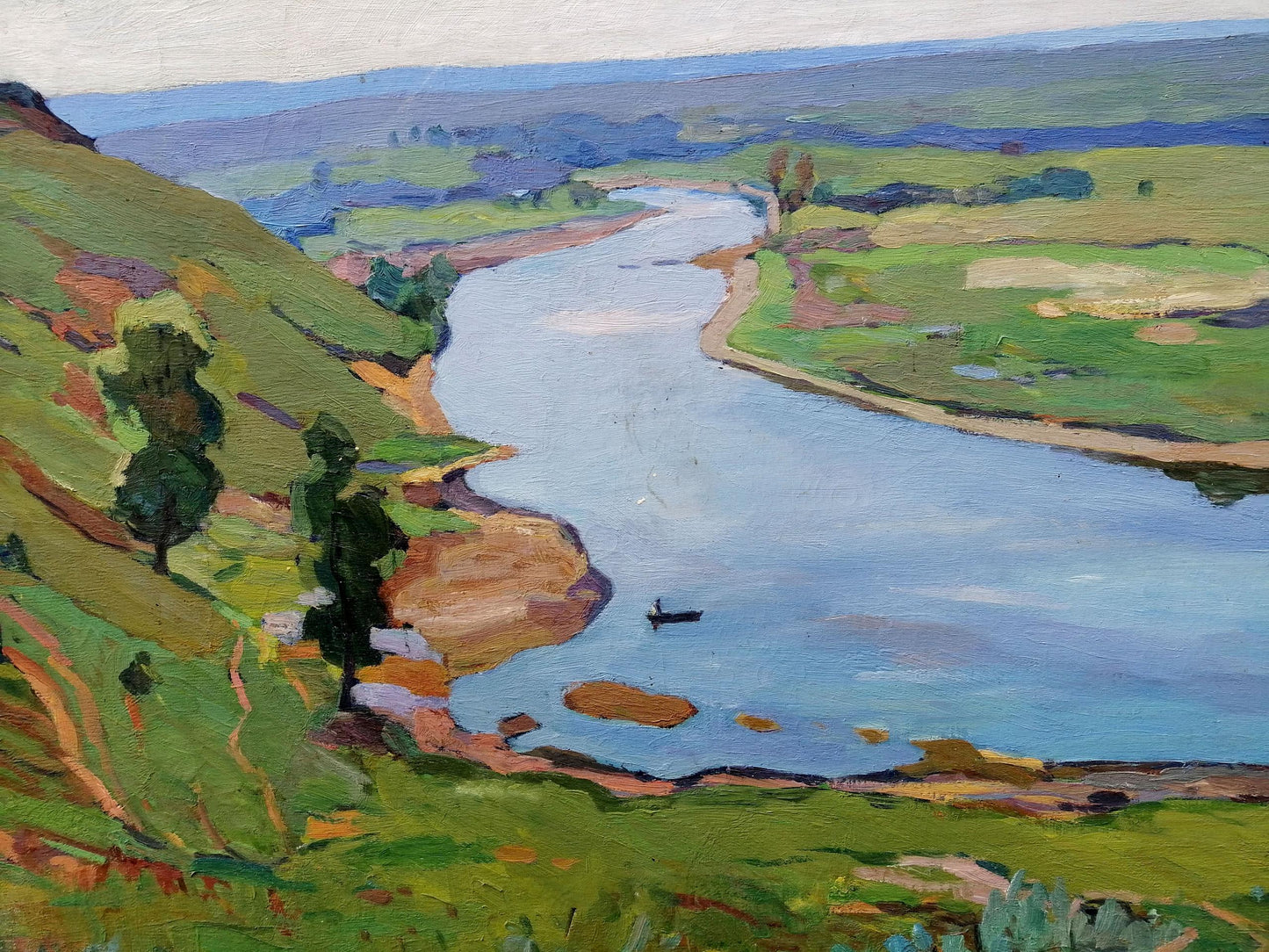 Oil painting It is noon Gantman Moisey Faibovich