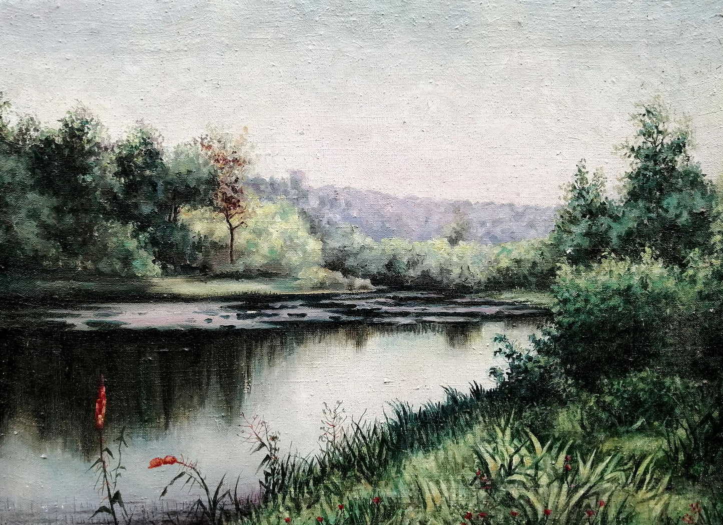 Oil painting Far from everyone Unknown artist