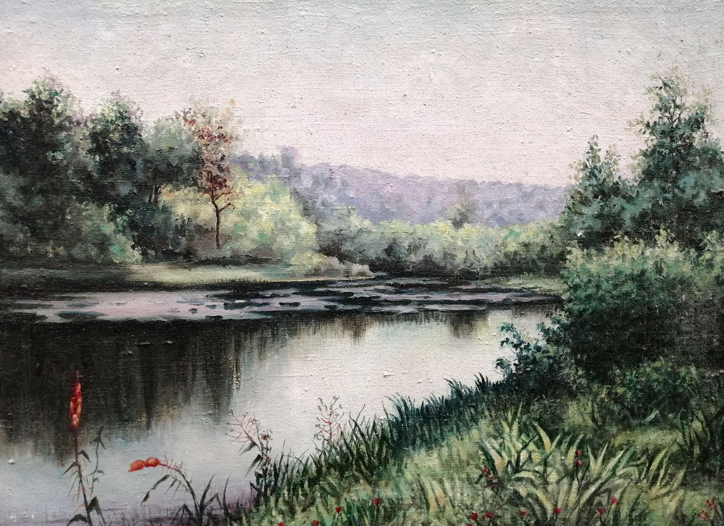 Oil painting Far from everyone Unknown artist