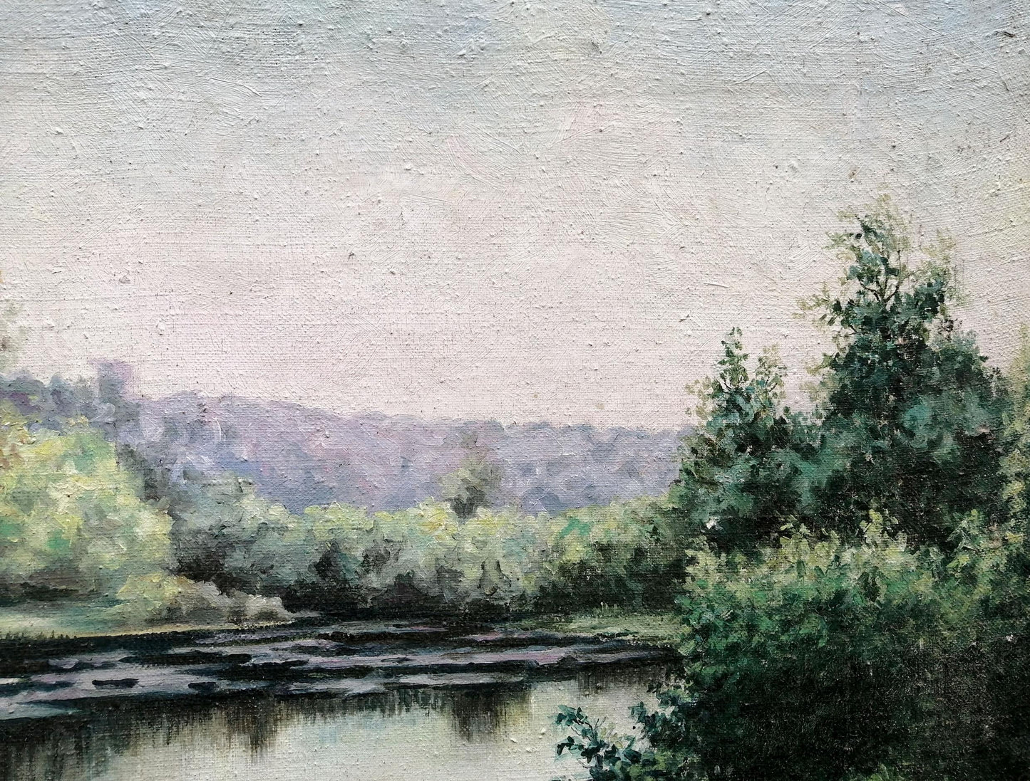 Oil painting Far from everyone Unknown artist