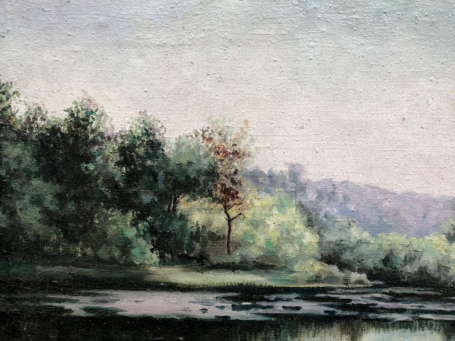 Oil painting Far from everyone Unknown artist