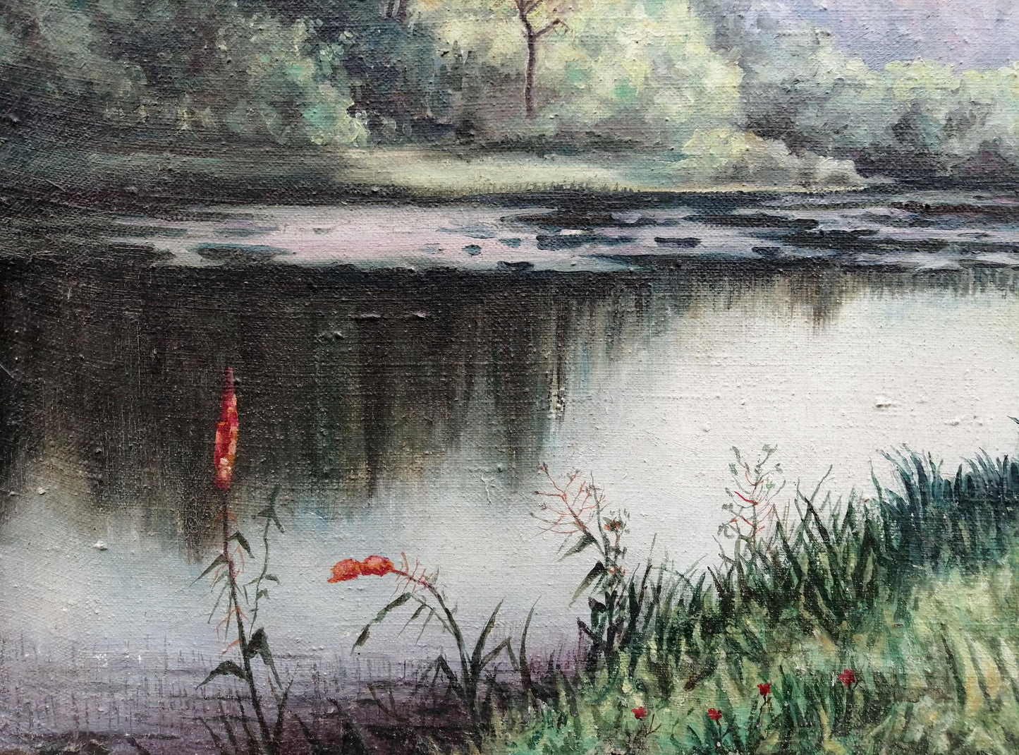 Oil painting Far from everyone Unknown artist