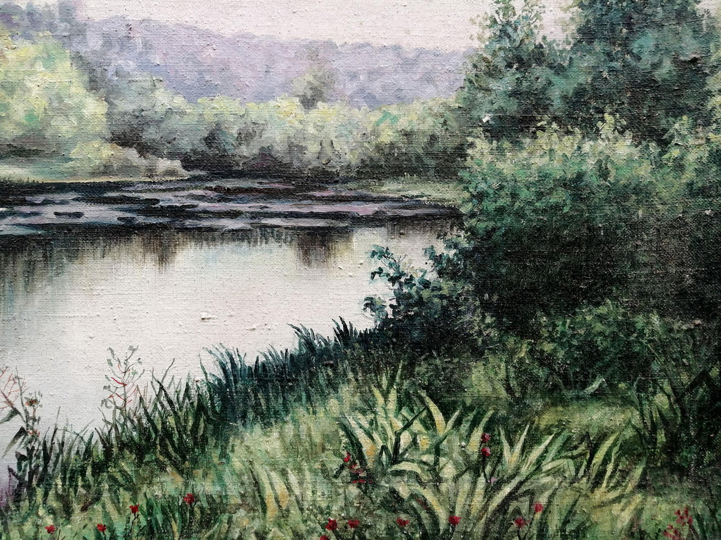 Oil painting Far from everyone Unknown artist
