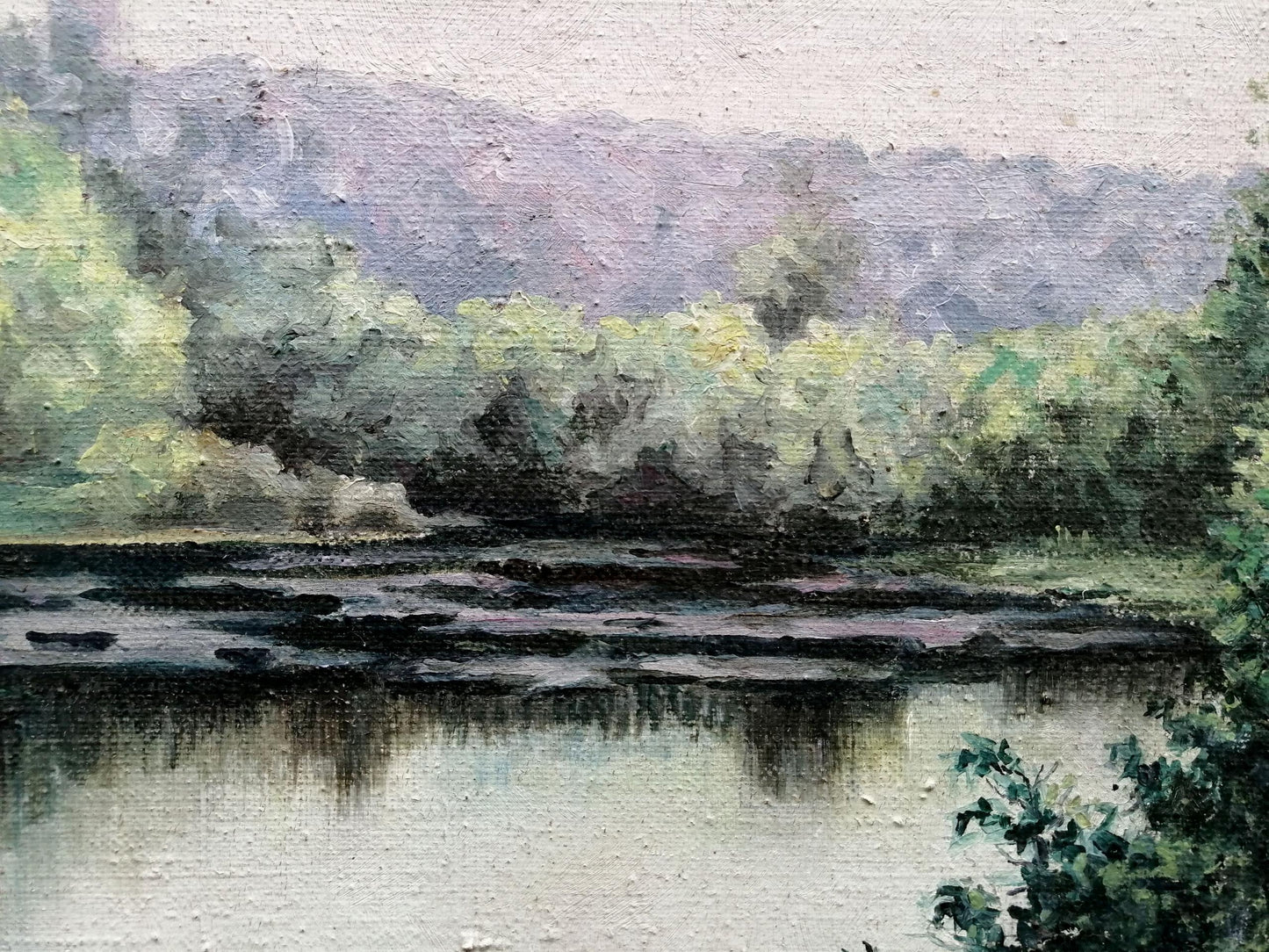 Oil painting Far from everyone Unknown artist
