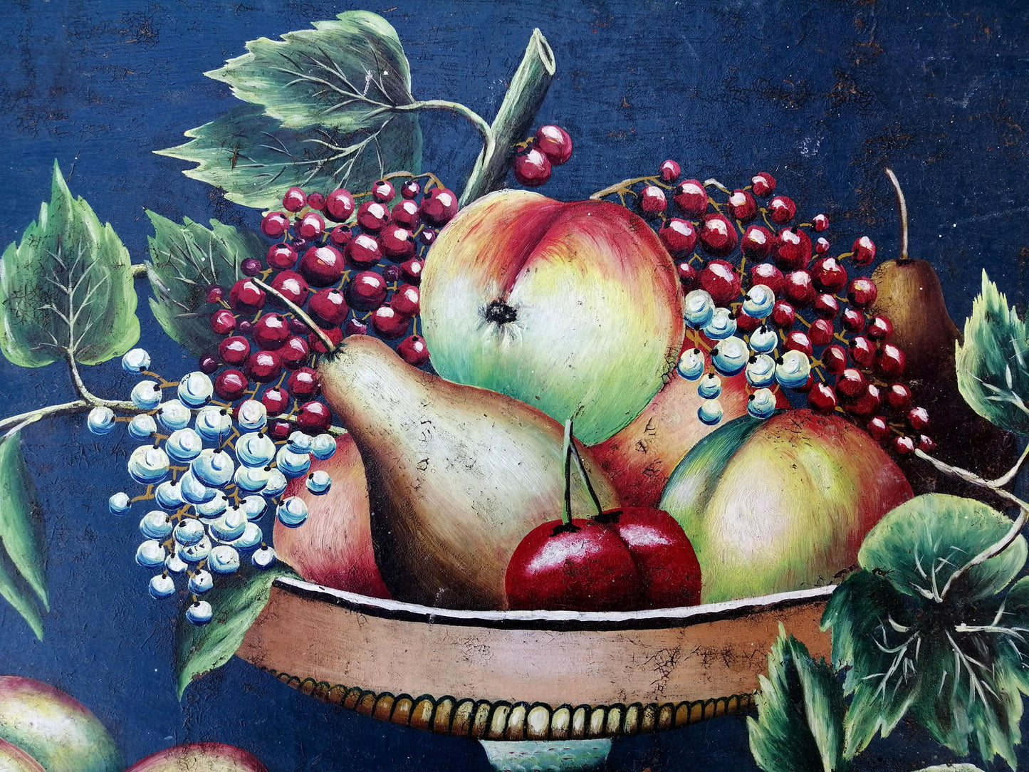 Oil painting Still life with sweets Unknown artist