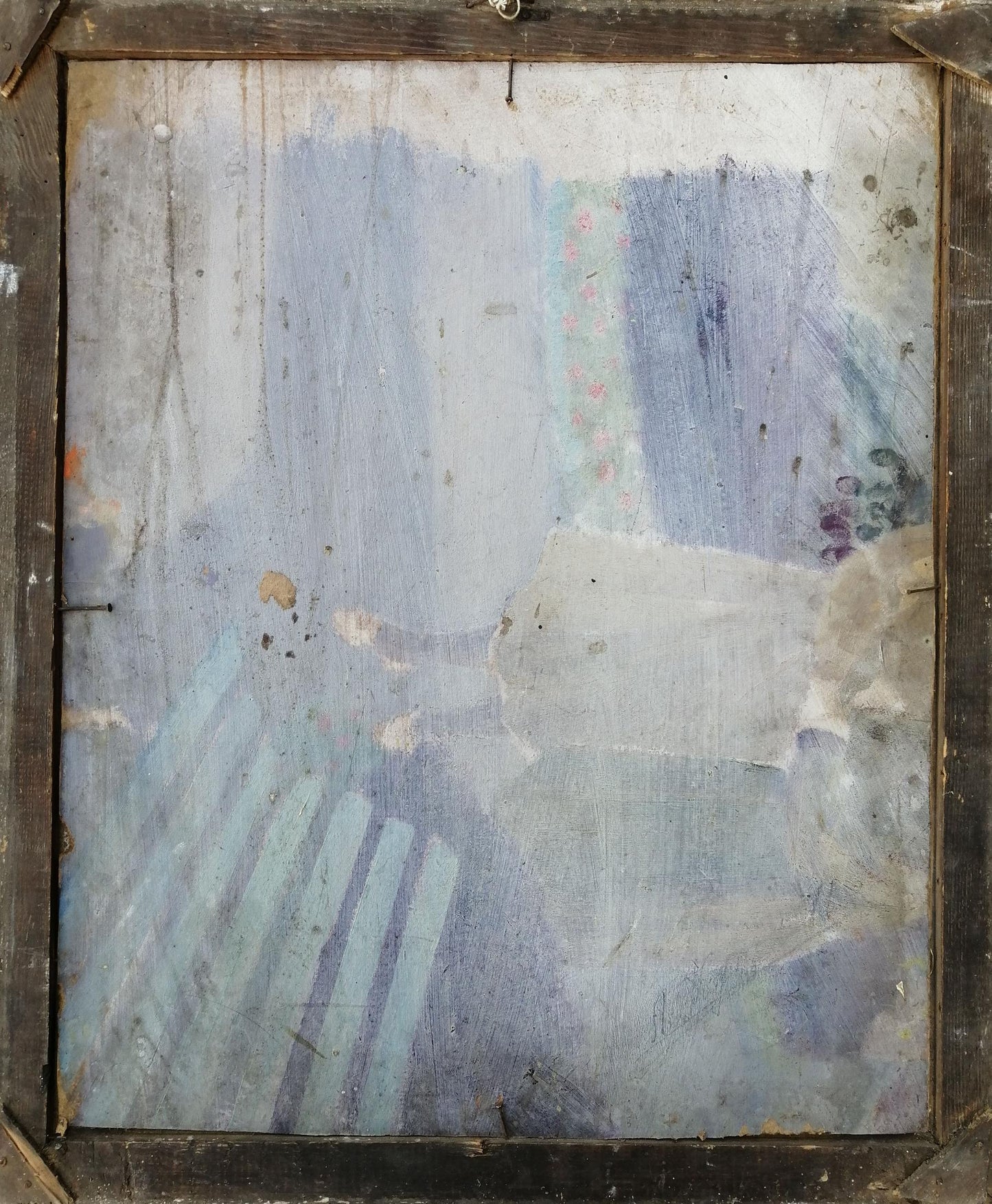 Oil painting Way home Unknown artist