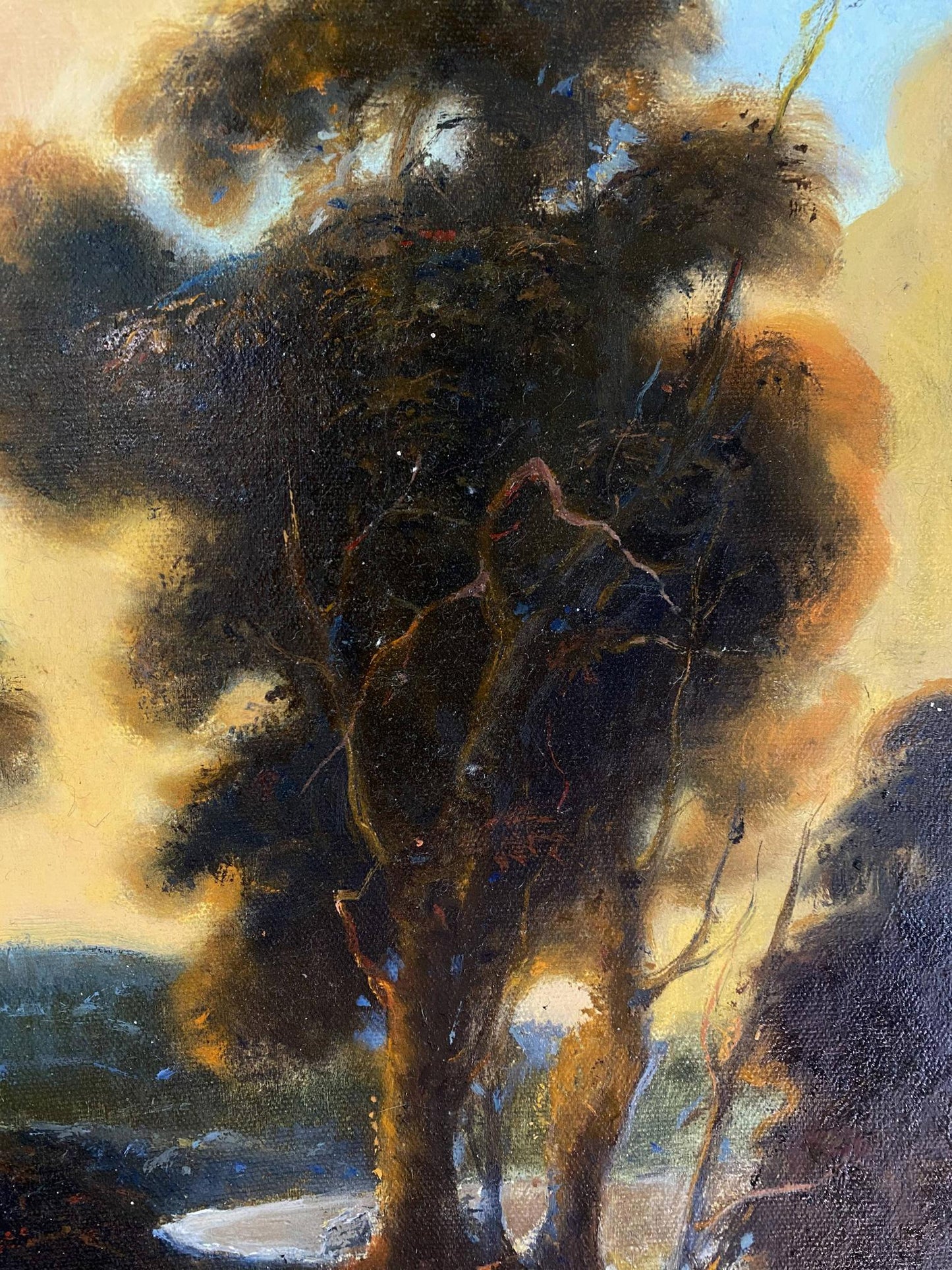 forest painting