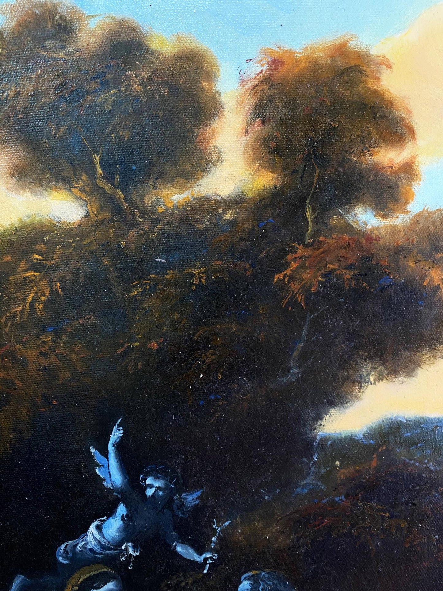 forest painting