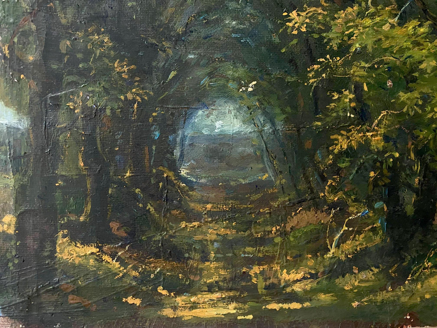 oil nature painting