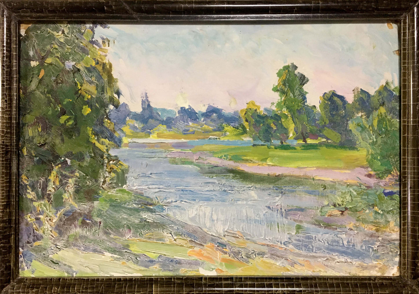 Oil painting Summer morning Glushchenko Alexander Nikolaevich